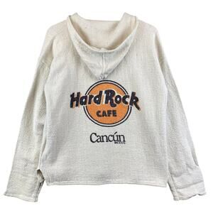 Vintage Hard Rock Cafe Mexico Unisex Pullover Hoodie Baja M